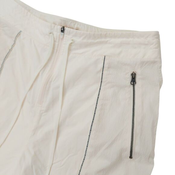 Nike Running Division Track Pants Womens Medium Beige Dri-Fit Lightweight Loose - Picture 4 of 12